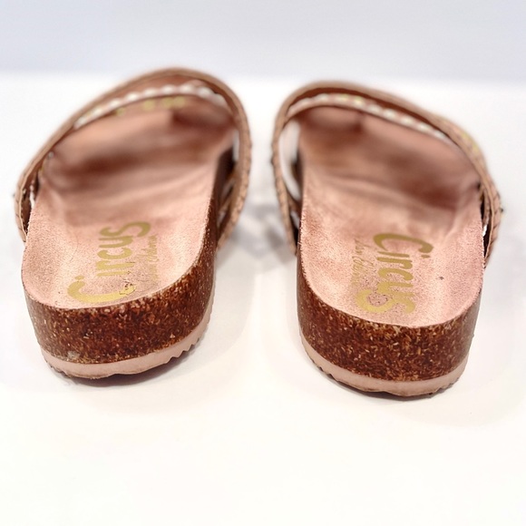 Sam Edelman Sandals Size 9, Tan, Gold Accents - Picture 5 of 5